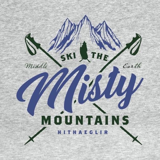 Misty Mountains by MindsparkCreative